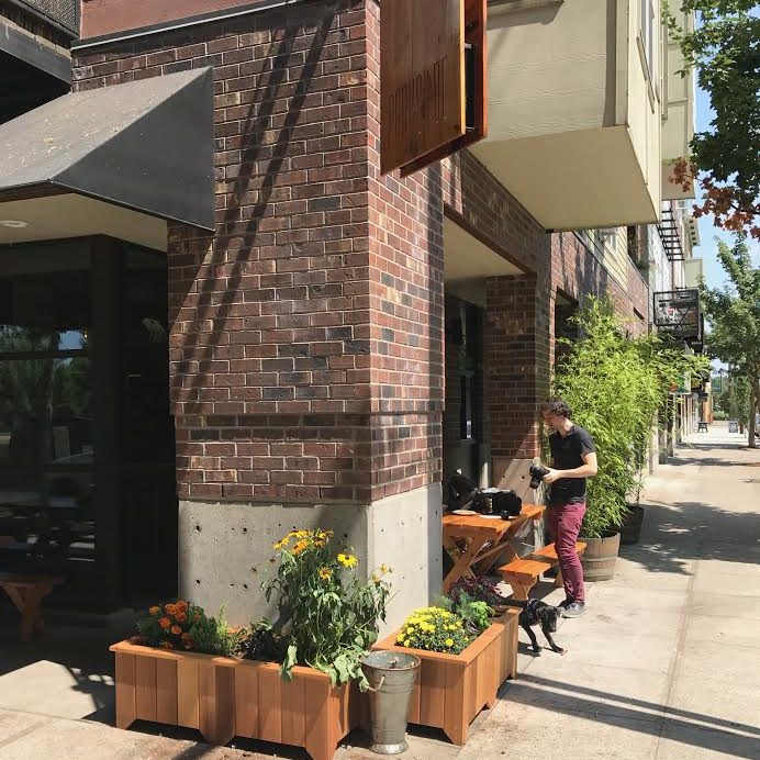 Parkside Pub Flower Boxes